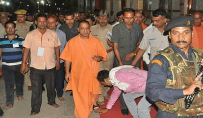 yogi adityanath second visit to gorakhpur