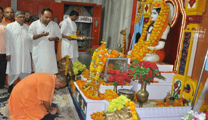 yogi adityanath second visit to gorakhpur