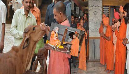yogi adityanath second visit to gorakhpur