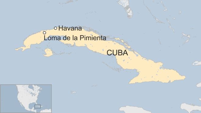 military plane crash in Cuba