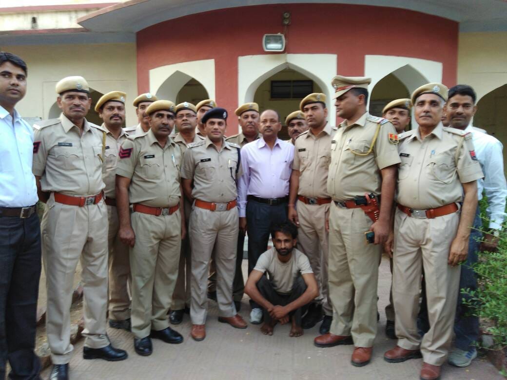accused of rape case in arrested in jaipur