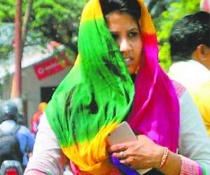 scorching heat at barabanki