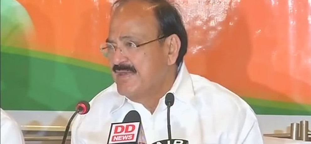 union minister venkaiah naidu said ontriple talaq and said stop negetative politics on it