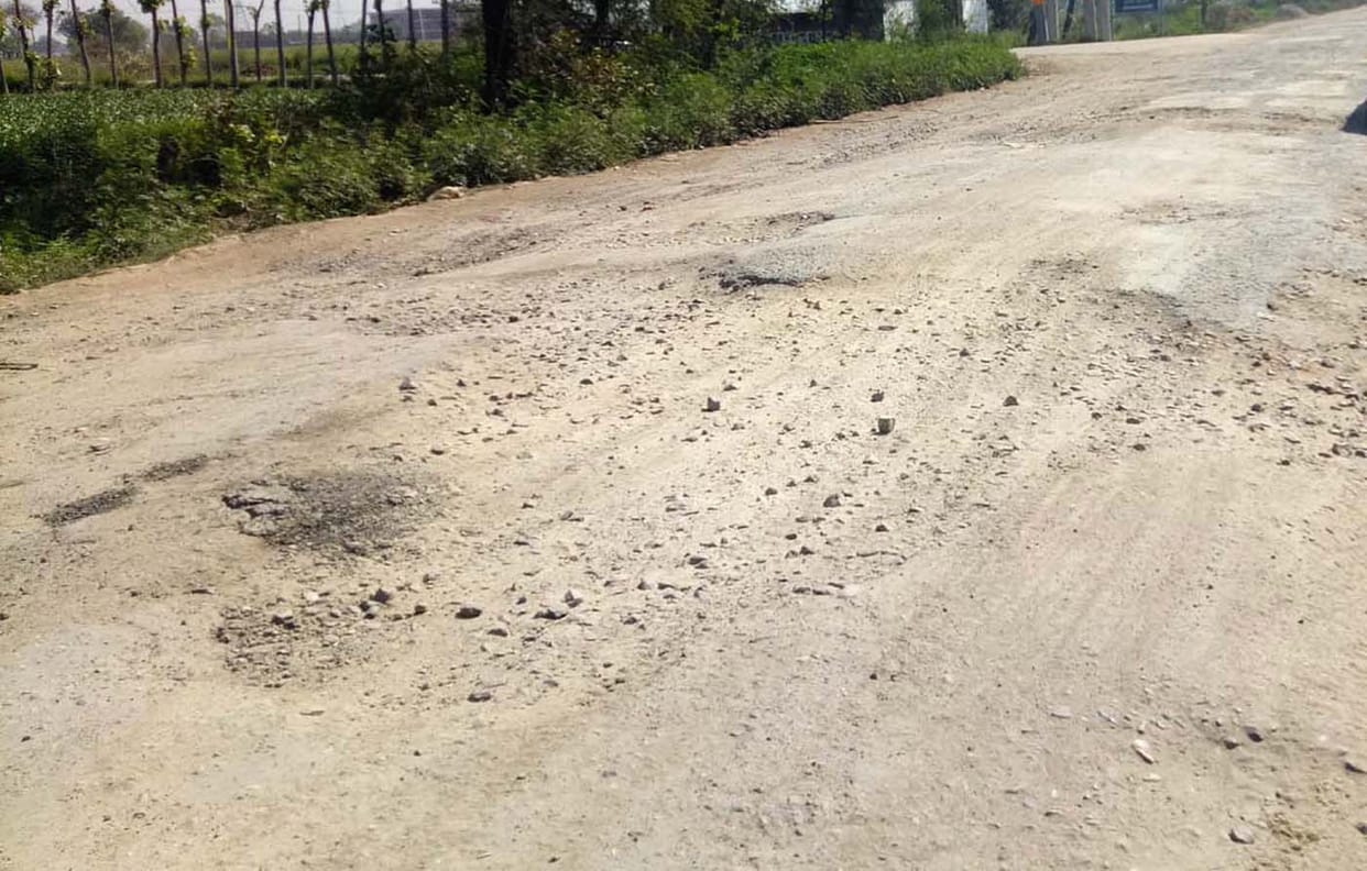 Constructed a road in two departments;