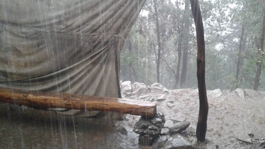 Rain in many parts of Pithoragarh district