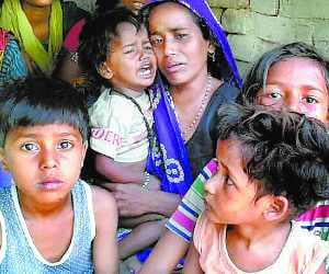 Drop hightension wire, farmer's death