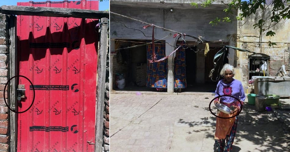 Old woman imprisoned in the house, Punjab news