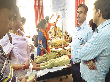 Kasturba School of 18 Girl's condition worsened