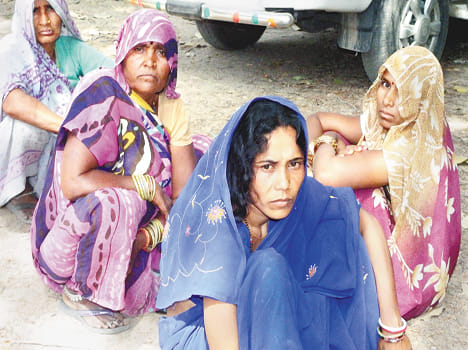 Injured in a mountain blast, death during treatment