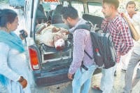 roadways bus, accident, stairing fail, 25 injured, kaithal