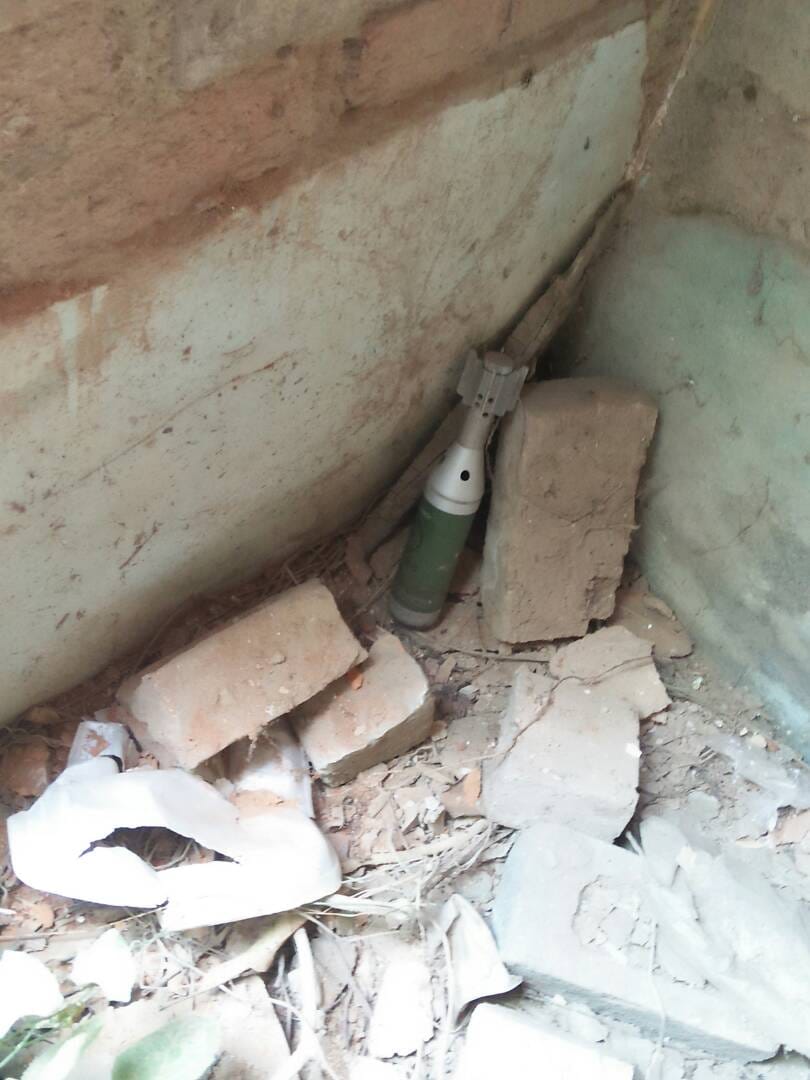 mortar cell found in faizabad