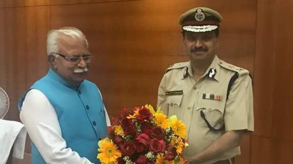 haryana new dgp bs sandhu in action mode to demolish smuggling, crime, molestation