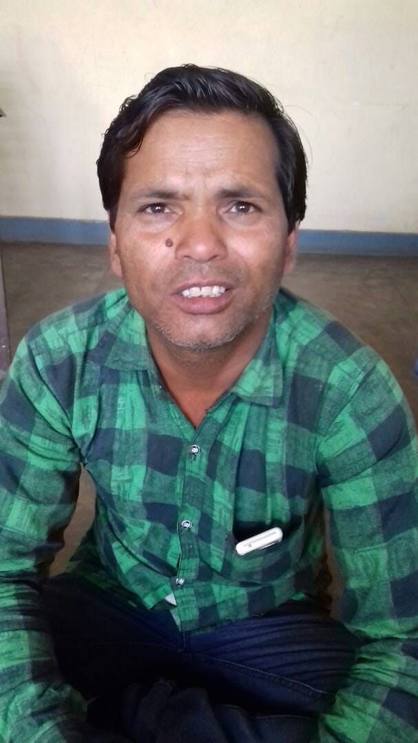 accused of pouring acid on his daughter arrested in mathura