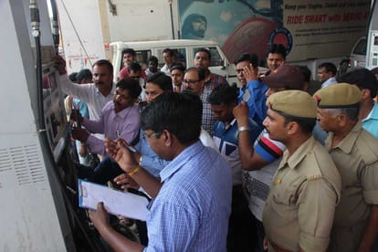 immediate rai at three petrol pump of varanasi