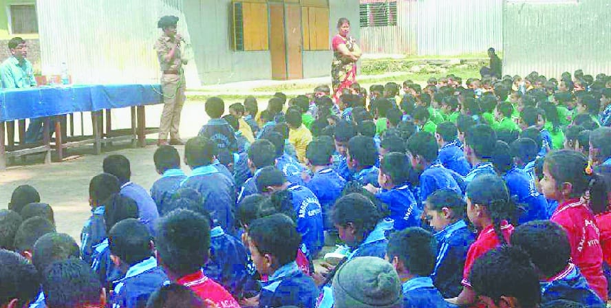 Police provided information to the security of children
