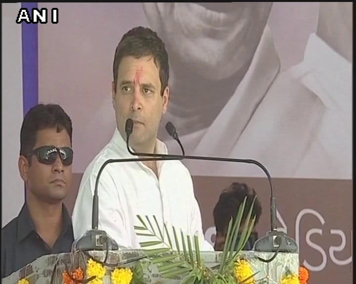 industrialists get land gifts in Gujarat, police best womens: Rahul Gandhi