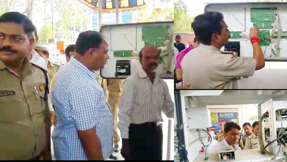 raid on petrol pumps in kanpur