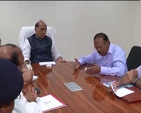 High level meeting home minister Rajnath Singh's J&K security situation and Sukma attack