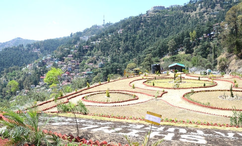 Shimla Dumping Site Kanlog Changing into Beautiful Park.