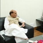 राजनाथ सिंह के साथ राज्यपाल एनएन वोहरा