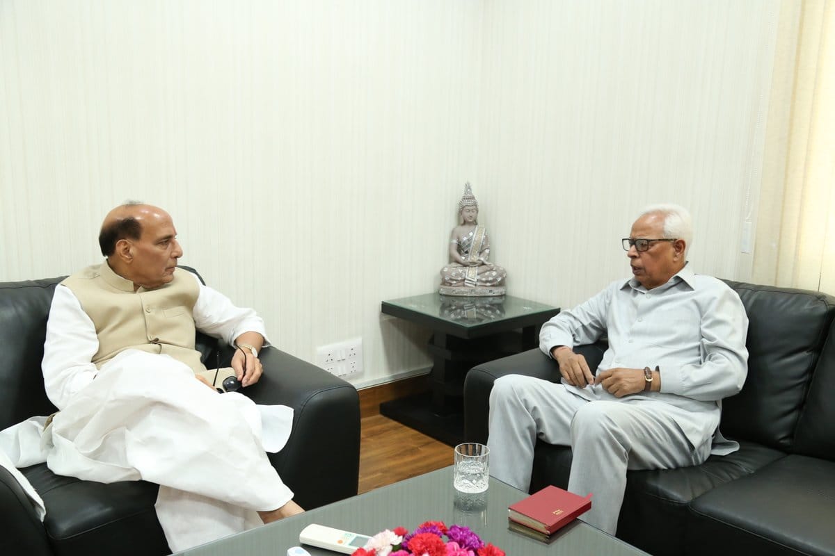 nn bohra meets rajnath singh