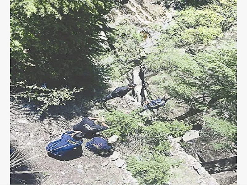 Success after the six-day hard work, Army soldiers get 1000 feet below Vishu