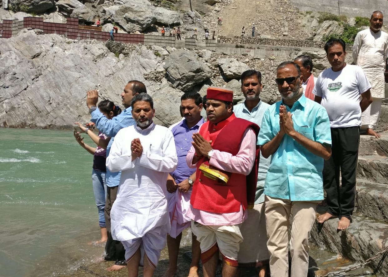 ganga poojan.