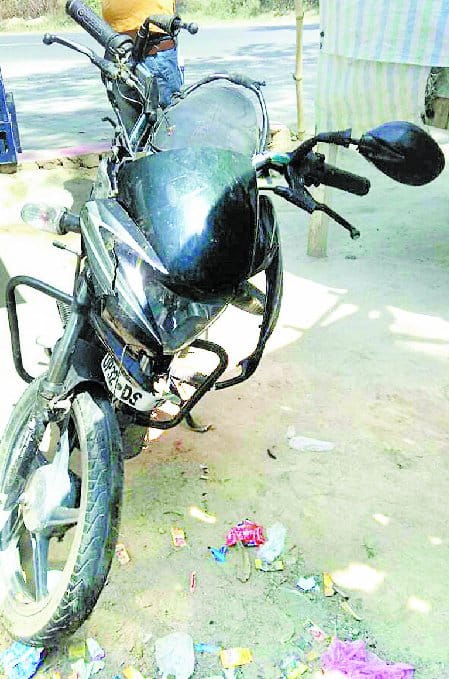 Bike collided with bridge collapse, two killed