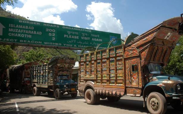 Is Pakistan sending weapons under the Bartor system?