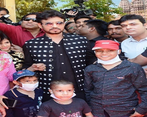 actor irfan khan fulfilled wishes of cancer sufferers childrens 