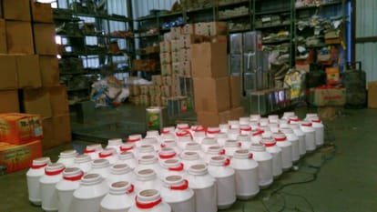 Seized adulterated ghee factory, seven arrested in ajmer