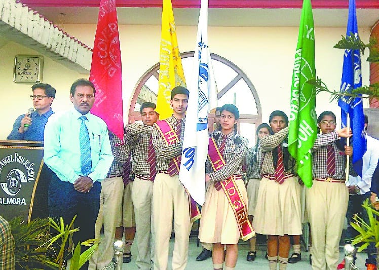 Selected student officer at Holy Angel School