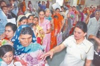 district hospital, opd, patient, full, doctor crisis, kaithal