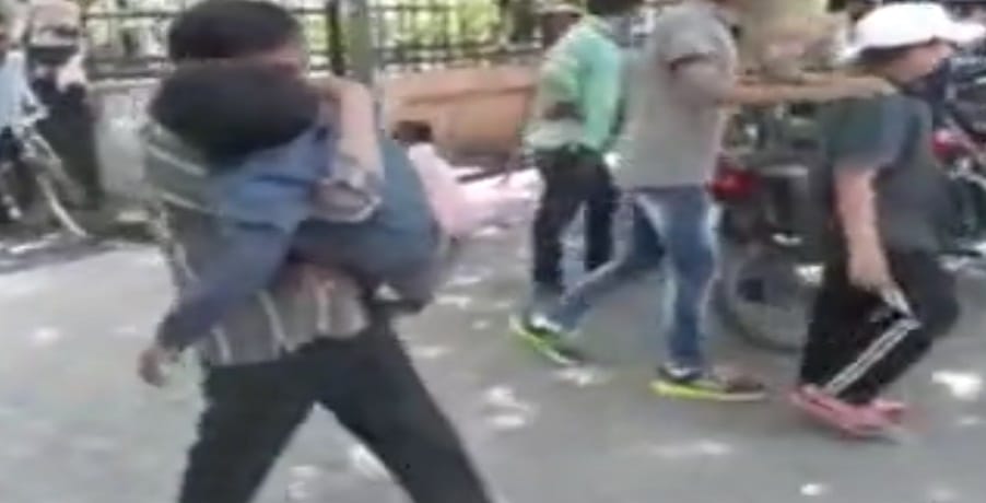 Father Wept As He Carried 15-Year-Old Son's Body
