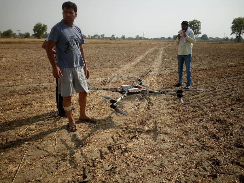 india's first weight carrying drone invented by software engineer ashwani sihag