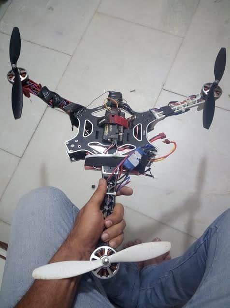 india's first weight carrying drone invented by ashwani sihag