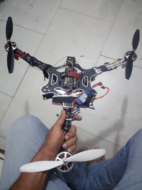 first weight carrying drone invented by ashwani sihag