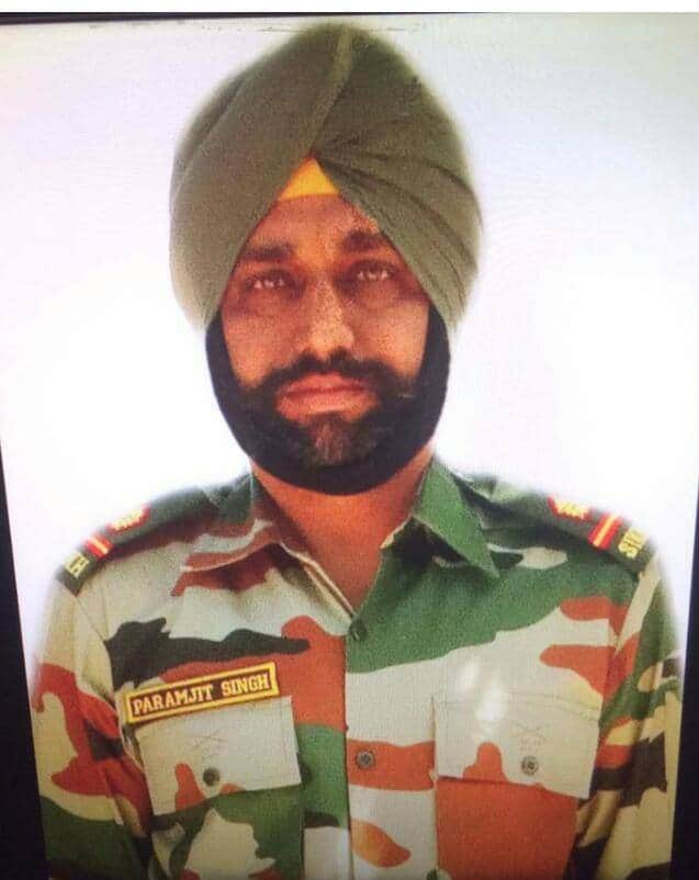 martyr parmjeet singh cancel his leave for friend