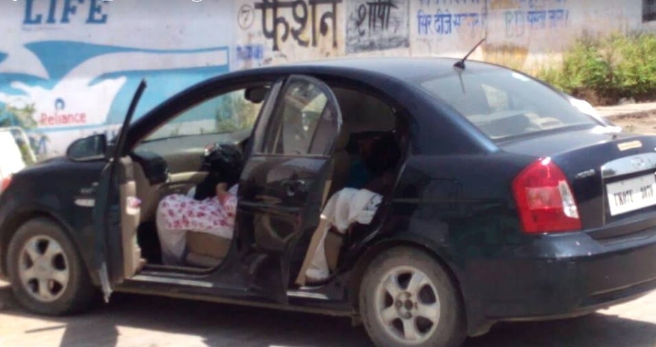 Three Dead Bodies Found in a Car at Ponta Sahib.