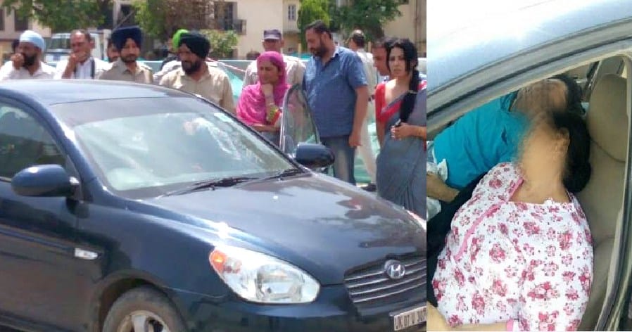 Three Dead Bodies Found in A Car at Ponta, live photos.