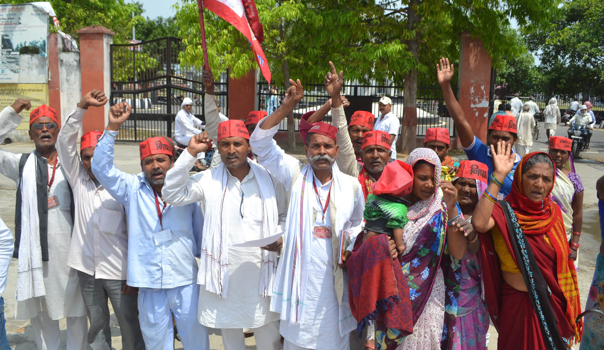 Nishad Samaj presented the memorandum