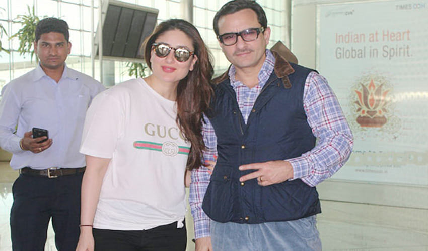 kareena kapoor and saif ali khan are going to london on a secret mission
