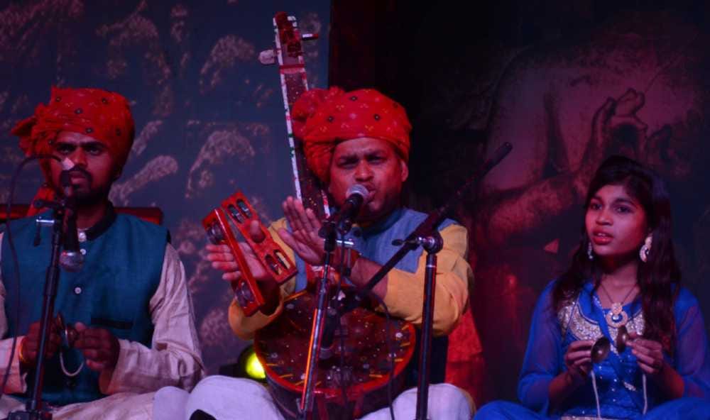 Folk arts performance in virasat 2017