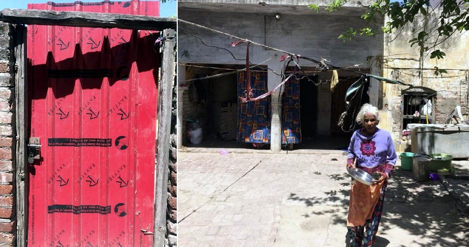 Old woman imprisoned in the house, Pathankot news
