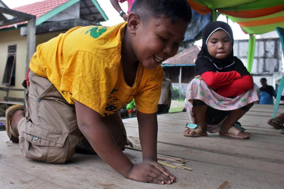 two-year-old with a 40 A DAY smoking habit, he is now 9