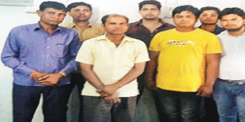 The bustling interstate gang, used in this vicious way, four arrested