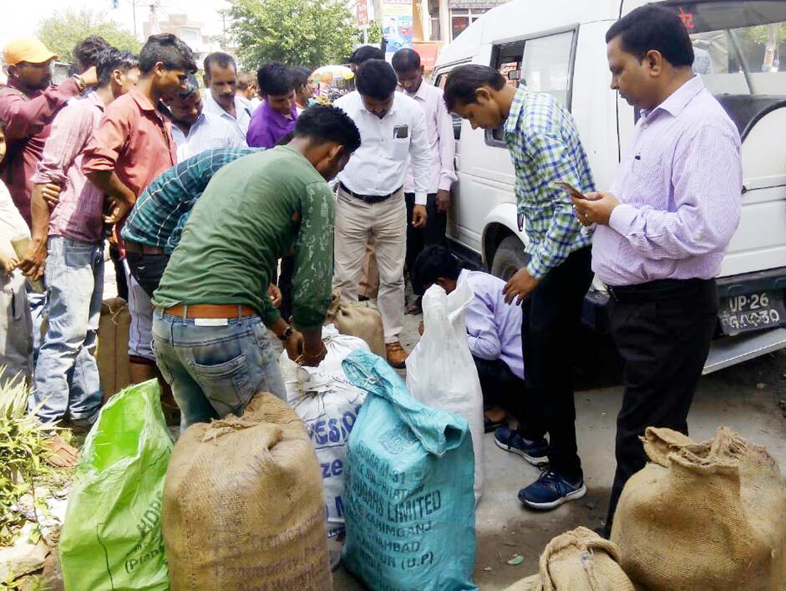 Acid fall on SDM during trafficking