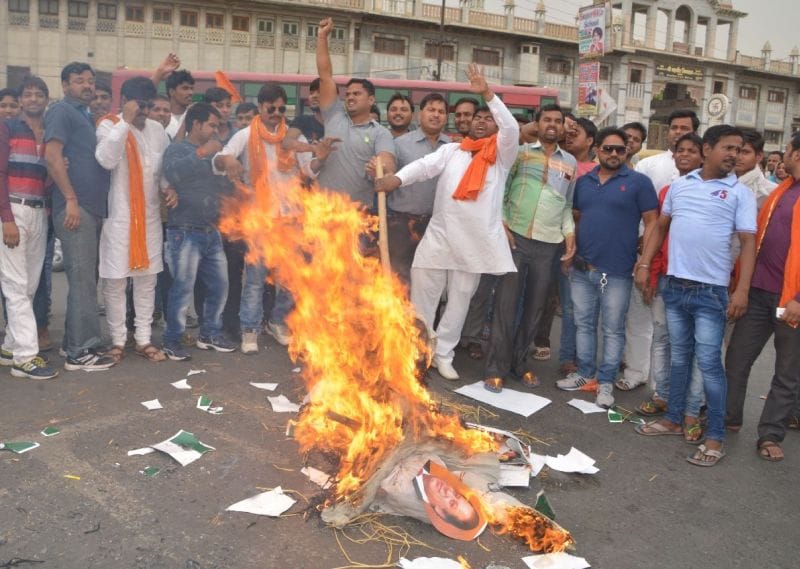 Had to burn the effigy.