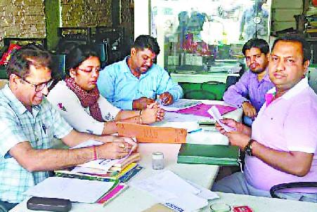 Commercial tax on Bajrang agency Print, tax evasion caught