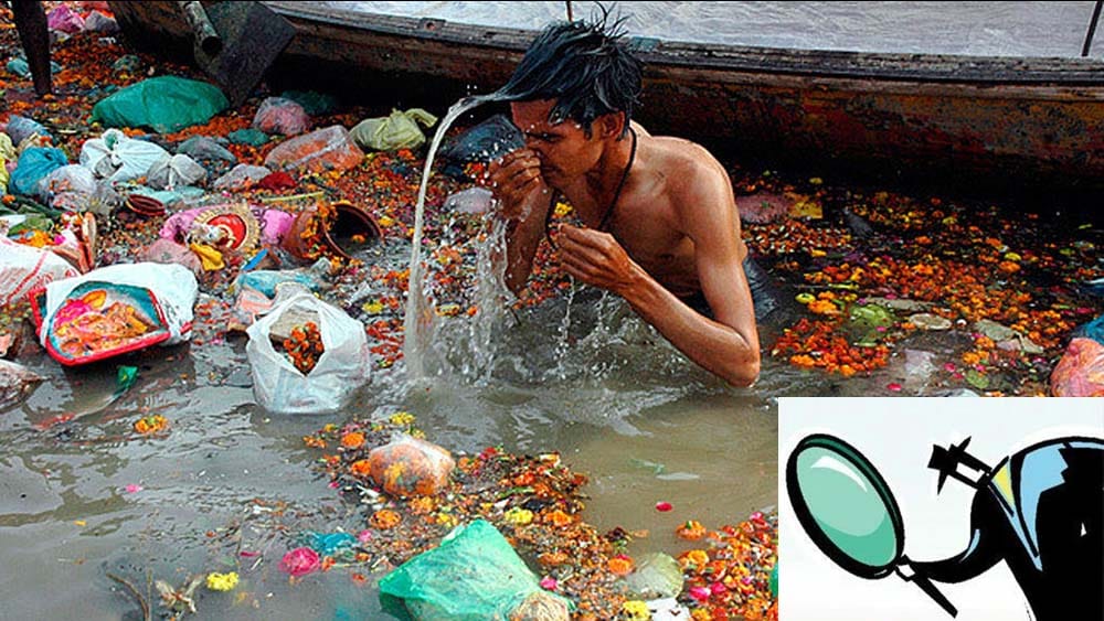 ganga pollution from haridwar to kanpur